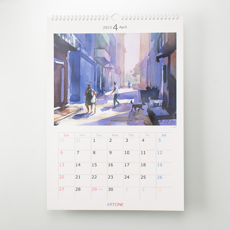 「株式会社ギャラリー銀座アルトン 様」製作のオリジナルカレンダー ギャラリー写真1