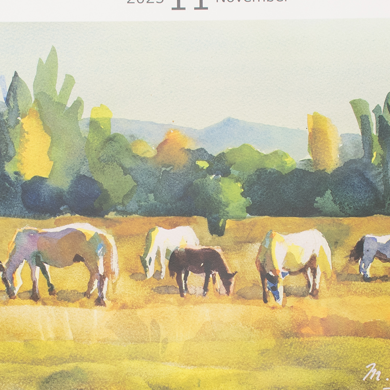 「株式会社ギャラリー銀座アルトン 様」製作のオリジナルカレンダー ギャラリー写真3