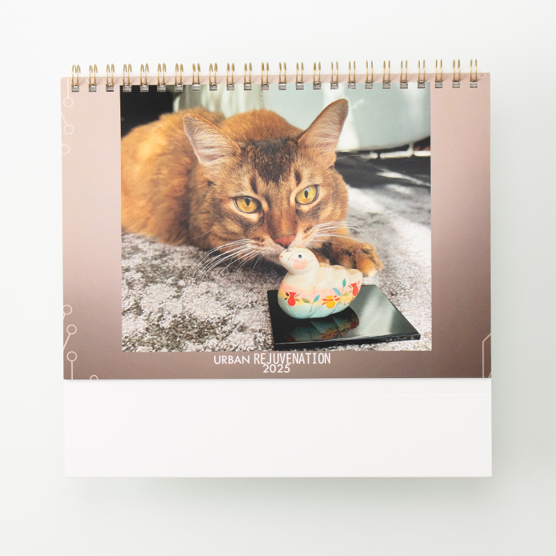 「都市再生(株) 様」製作のオリジナルカレンダー