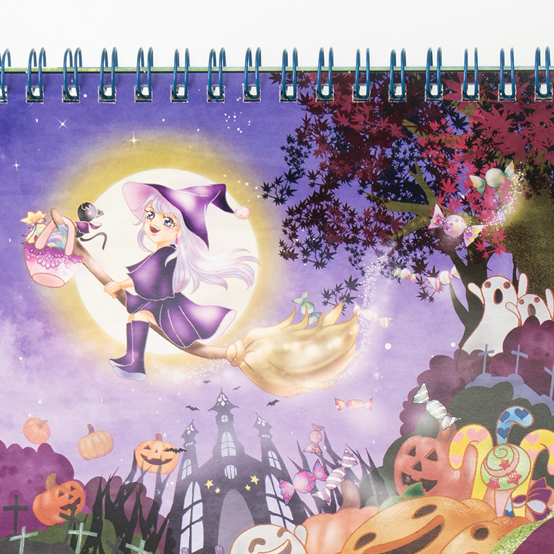 「イラストレーターささら優 様」製作のオリジナルカレンダー ギャラリー写真3