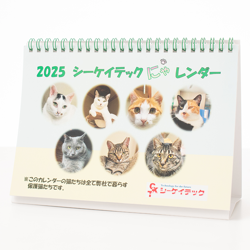 「株式会社シーケイテック 様」製作のオリジナルカレンダー ギャラリー写真2