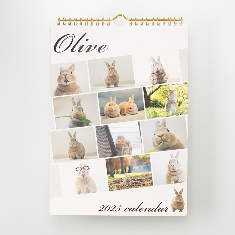 「Time is Bunny 様」製作のオリジナルカレンダー