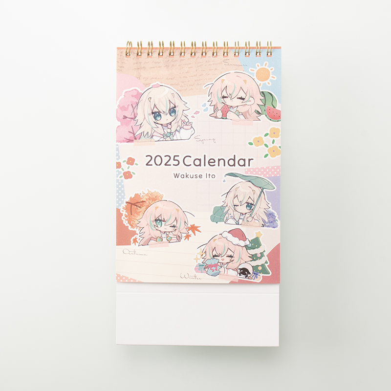 「惑世いと 様」製作のオリジナルカレンダー