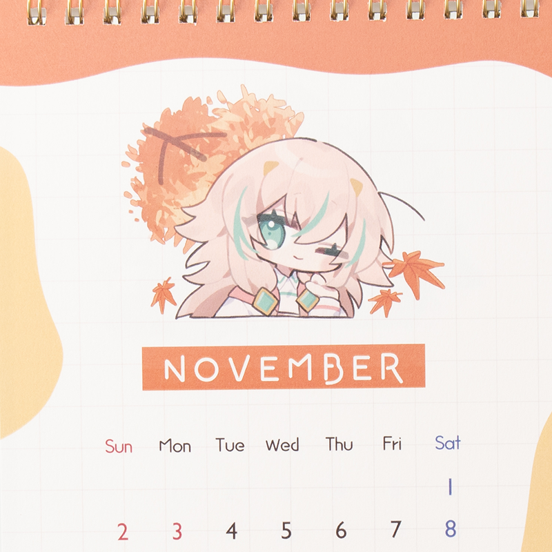 「惑世いと 様」製作のオリジナルカレンダー ギャラリー写真3