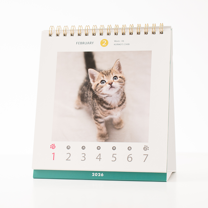 「有限会社風呂猫 様」製作のオリジナルカレンダー ギャラリー写真1