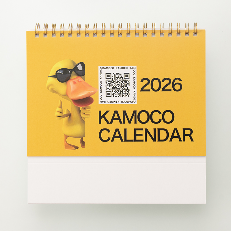 「株式会社KAMOCO 様」製作のオリジナルカレンダー