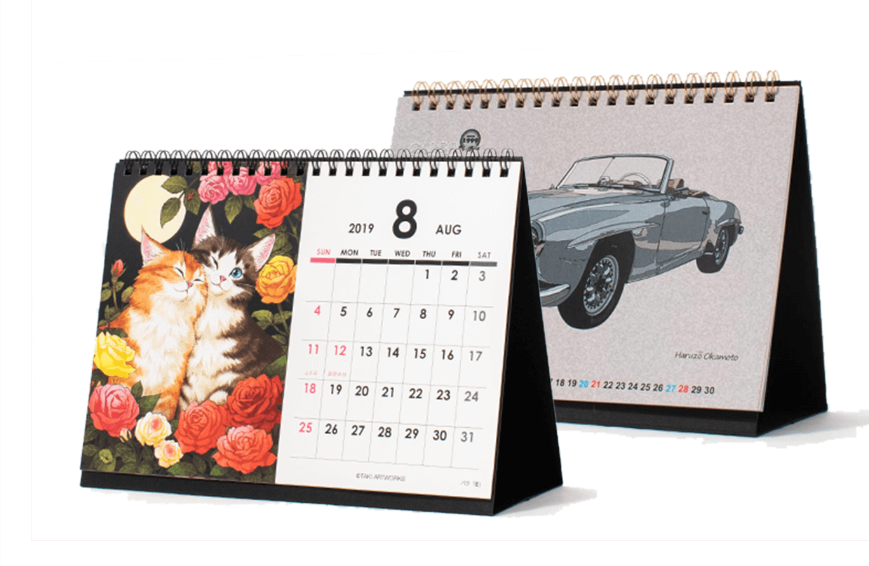 卓上カレンダー|オリジナルカレンダーの印刷・作成・製作なら【ガップリ！】