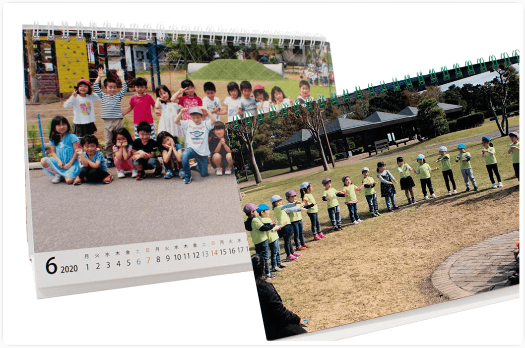 写真でつくるオリジナルカレンダーの用途（企業のノベルティから学校の卒業記念、オリジナルグッズなど）