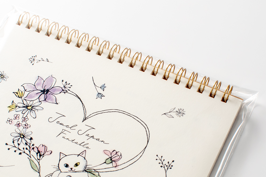 opp袋でラッピングされたカレンダー