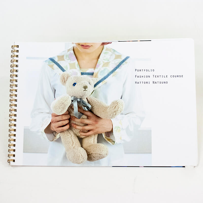 「服部 なつの 様」製作のリング製本冊子