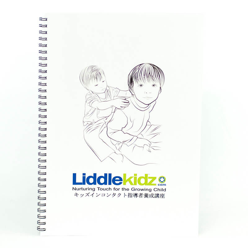 「JABC一般社団法人日本ベビー&チャイルドケア協会 様」製作のリング製本冊子