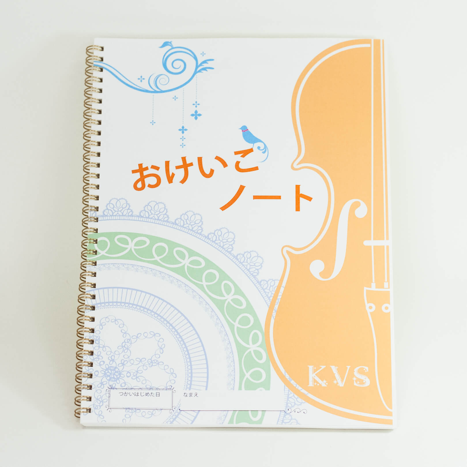 「かみくらヴァイオリンスクール 様」製作のリング製本冊子