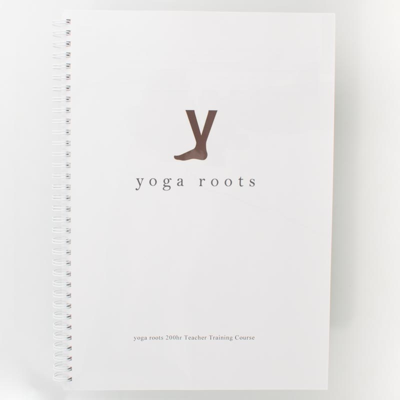 「yoga roots 様」製作のリング製本冊子