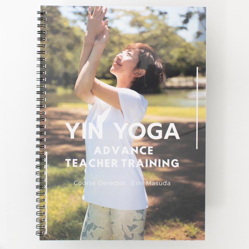 「cocorobi YOGA studio 様」製作のリング製本冊子