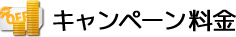 キャンペーン料金
