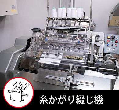 糸かがり綴じ機