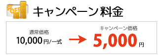 糸かがり綴じキャンペーン料金