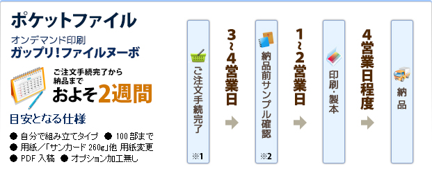 ポケットファイル