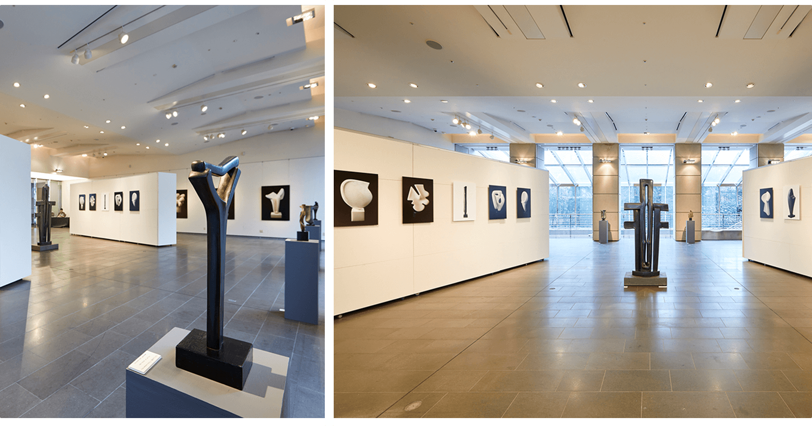 2020年開催の彫刻写真展の様子(撮影:石川ヨシカズさん)