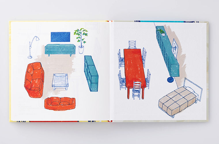 『家具ものがたり Tales of Furniture』絵本