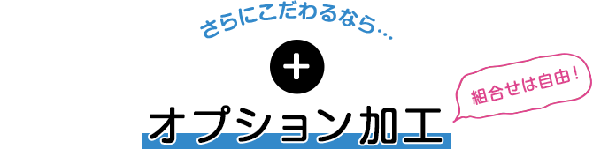 オリジナル絵本　オプション加工