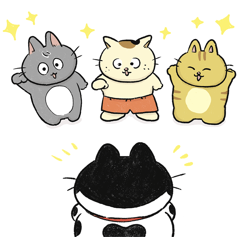 制作者インタビュー『にゃーご こうえんへいく』|オリジナル絵本の印刷