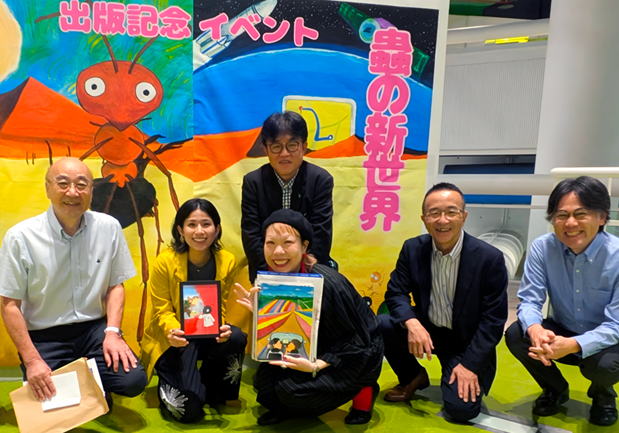 バイオミメティクス推進協議会の皆さまと制作スタッフ