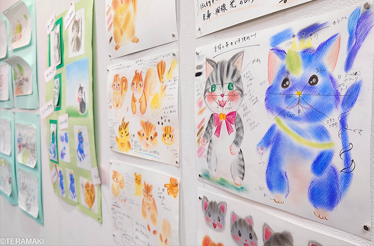 『TASCぎふコラボ展vol.8 虹色の木の下で』の原画