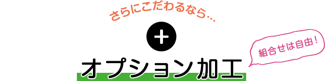 タバネッタ！　オプション加工